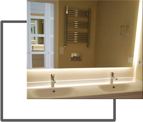 instalamos espejos en baños en madrid
